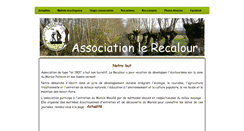 Desktop Screenshot of le-recalour.teria.fr